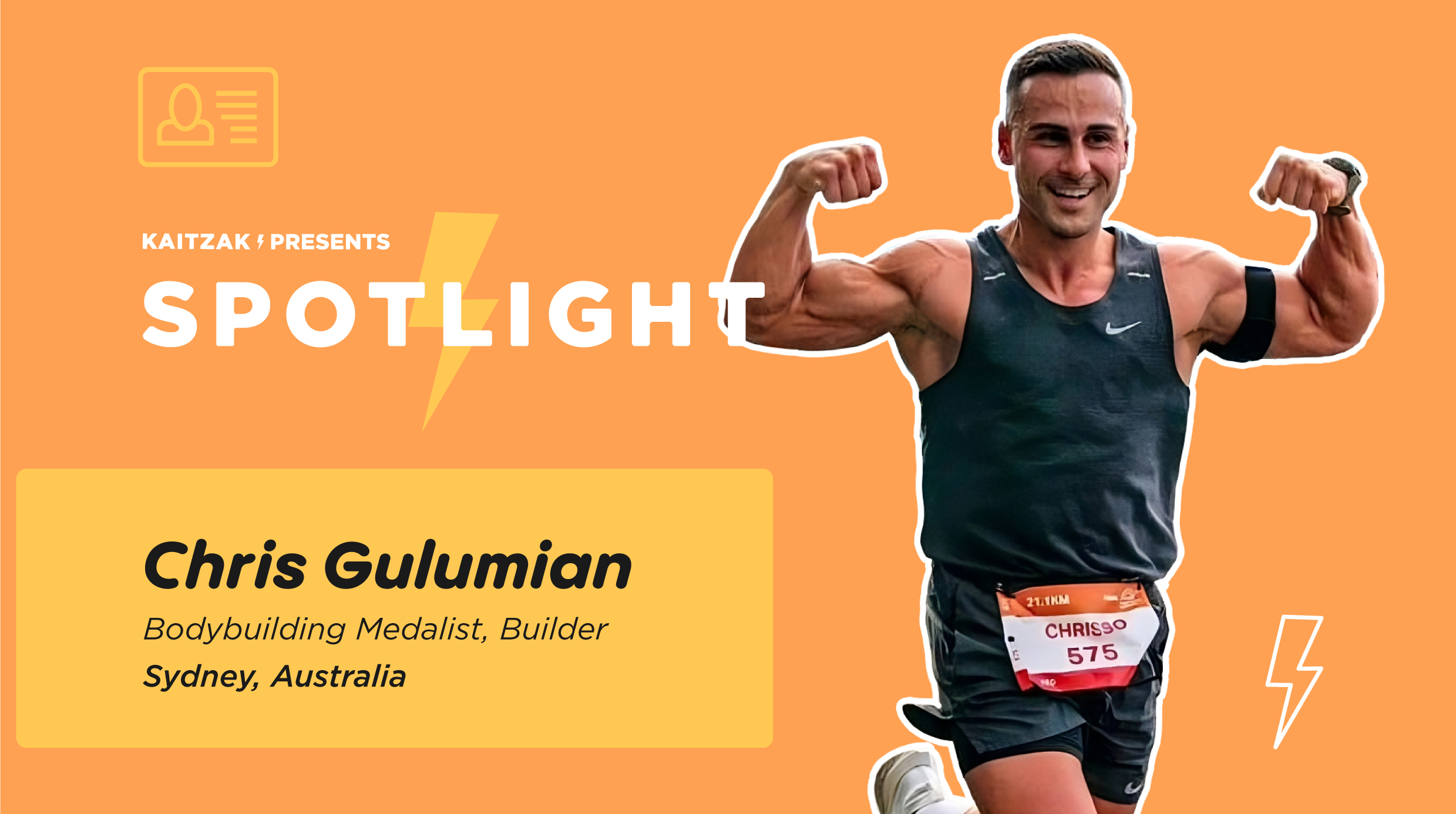 Chris Gulumian: Bodybuilding Medalist, Marathon Runner & Builder